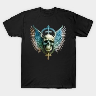 Wings Skull T-Shirt